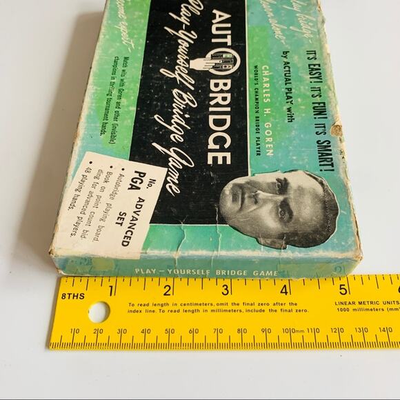 1951 Goren Autobridge Play Yourself  Bridge Playing Board - Picture 14 of 14